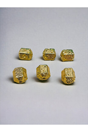 TİTANYUM LAV TAŞI KÜP 6 ADET ARA APARAT (SERTİFİKALI)