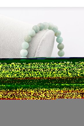 Amozonit Küre Kesim Doğal Taş Bileklik