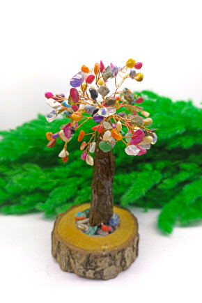 DOĞAL TAŞ AĞAÇ SAF ÇAKRA (SERTİFİKALI)(HAND MADE)