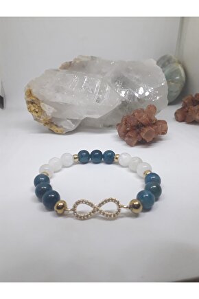 Sonsuzluk Aparatli Aytaşı Ve Apatit Bileklik