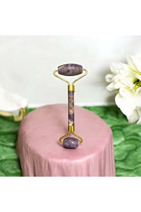 AuraStone Doğaltaş Roller (Ametist, Aventurin, Kuvars)