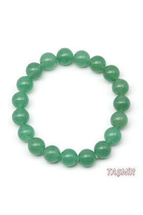 Aventurin Taşı Doğal Taş Bileklik 10 mm