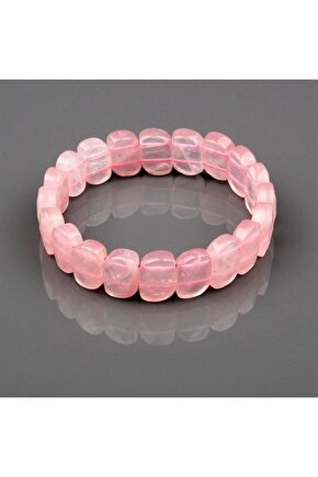 Pembe Kuvars Bileklik Model 3