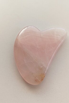 Pembe Kuvars Gua Sha
