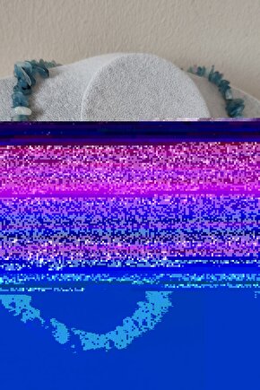 Sertifikalı Akuamarin Kırıktaş Doğaltaş Kolye