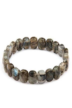 Labradorit Doğal Taş Bileklik 8 X 14 Mm Özel Kesim
