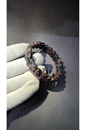 Lalm Granat Rolex 8 X 14 Mm Özel Kesim Doğal Taş Bileklik