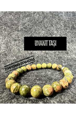 Unakit doğal taş bileklik
