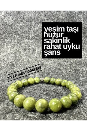 Yeşim taşı bileklik