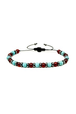 Bordo Mavi Taraftar Bileklik