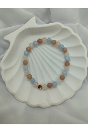 Terazi Burcu Doğal Taş Bileklik