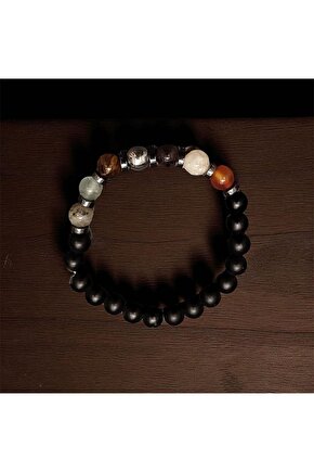 AuraStone İkizler Burcu Doğal Taş Burç Bileklik