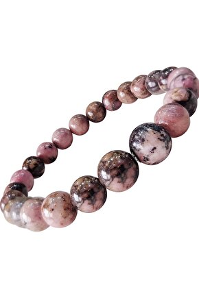Doğal Taş Rodonit Bileklik 8mm