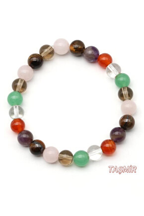 Çakra Doğal Taş Bileklik 8 mm