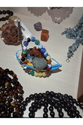 Renkli Akik Bileklik – Enerji, Denge ve Pozitif Yaşam Sertifikalı