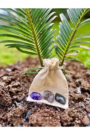 Uyku Seti Doğal Taş 3lü