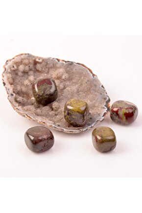 Doğal Dragon Jasper Taşı Kütle, Şifa ve Dekorasyon için ideal seçim