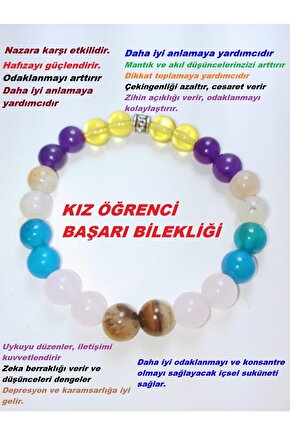 Kız Öğrenci Başarı Bileklik -