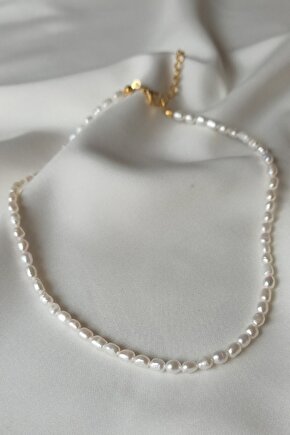 Kadın Beyaz İnci Kolye