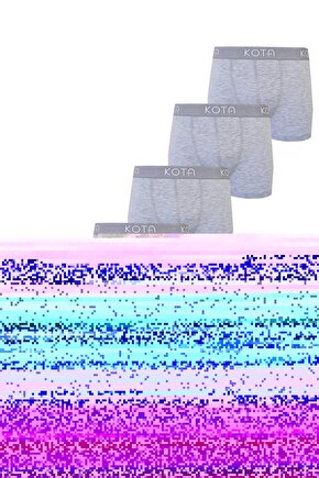 6lı Erkek Likralı Boxer Pamuklu Esnek Rahat Renkli Paçalı