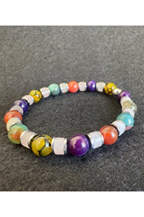 Çakra Doğaltaş bileklik modeli