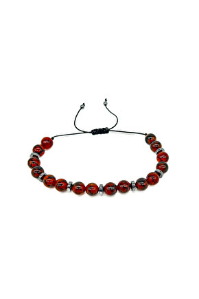 Örümcek Akik Ve Hematit Bileklik