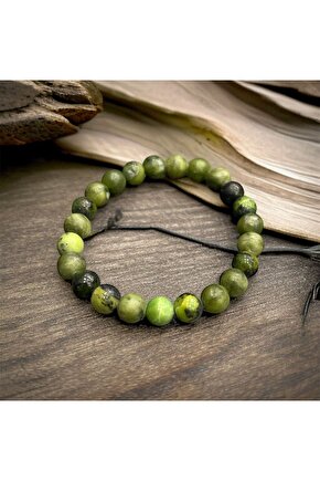 AuraStone Yeşim Doğal Taş 8mm Bileklik