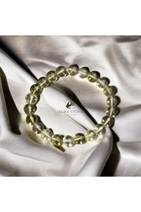 AuraStone Dumanlı Kuvars Doğal Taş 8mm Bileklik
