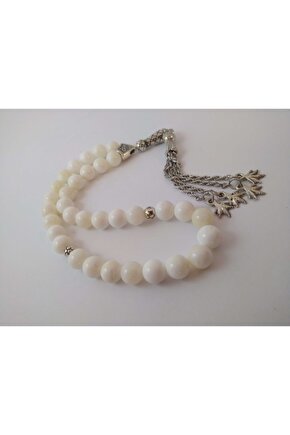 Sedef Taşı (bereket Taşı) Tespih  Doğaltaş Tespih