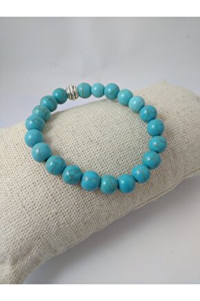 Turkuaz (firuze) Taşı Bileklik  Doğaltaş Unisex Bileklik