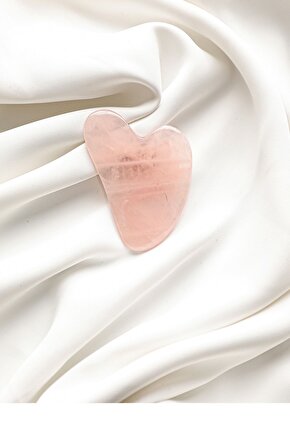 Pembe Kuvars Gua Sha Taşı