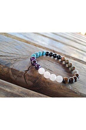 Akrep Burcu Unısex Doğal Taş Bileklik