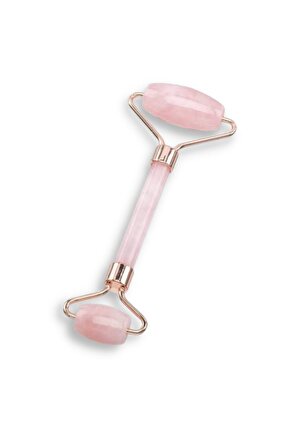 Pembe Kuvars Doğal Taş Face Roller