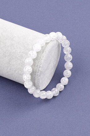 Necef Doğal Taş Bileklik 8 Mm Küre Kesim