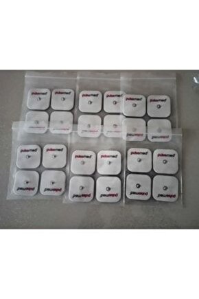 Çıtlı Yedek Elektrot 5x5 Tens Pedi 4 Lü ( 6 Paket )Tens Cihazı Çıt
