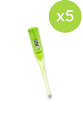 Dijital Ateş Ölçer Termometre Özel Koruma Kaplı5li Set: Mt60