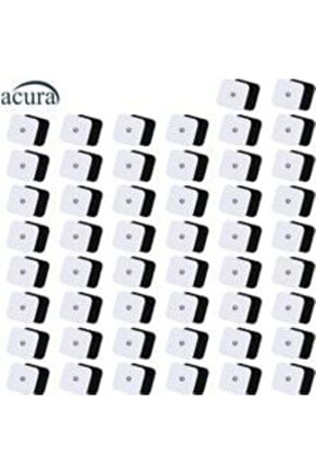 5x5 Çıtçıtlı Kare Tens Pedi 20 Adet