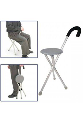 Emek Sağlık Witra Ithal Alüminyum Oturaklı Baston