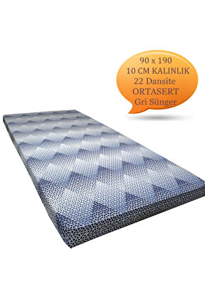 Tek Kişilik Yatak Sünger 90x190x10 Cm 22dns Sünger