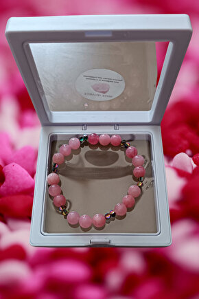 Pembe Kuvars Taşı Bileklik Faydaları Açıklamada