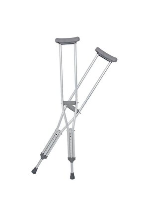 Uzunluk Ayarlı Demir Koltuk Değneği Çift Alüminyum 1