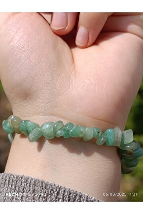 Aventurin Kırık Doğaltaş Kadın ve Erkek Bileklik