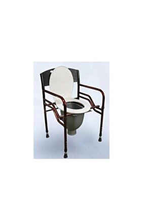 Hasta Tuvalet Sandalyesi Tuvalet Sandalyesi Direk WC Borulu