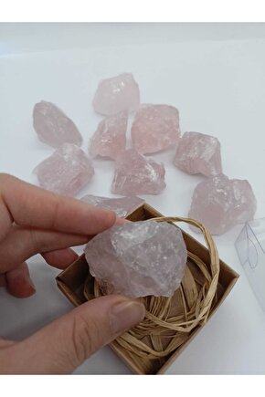Parça Pembe Kuvars Taşı Biblo Parça Doğaltaş Biblo (40-60 Gr) Adet Fiyatıdır.