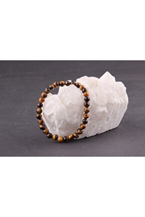 Kaplan Gözü Doğal Taş Bileklik