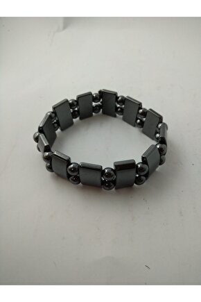 Hematit Taşı Bileklik  Doğaltaş Unisex Bileklik