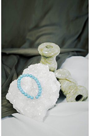 turkuaz(Firuze taşı) doğaltaş bileklik