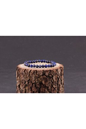 Lapis Lazuli Doğal Taş Bileklik 6 mm
