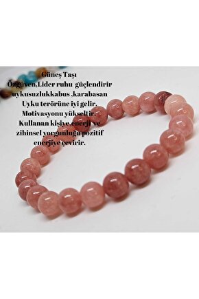 Güneş Taşı Bileklik