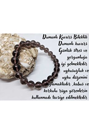Dumanlı Kuvars Bileklik